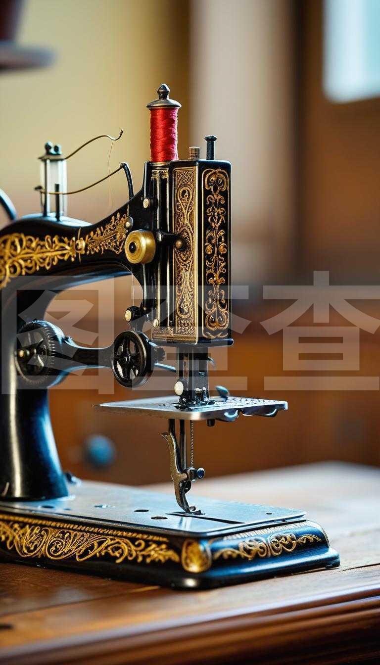 历史缝纫机摄影